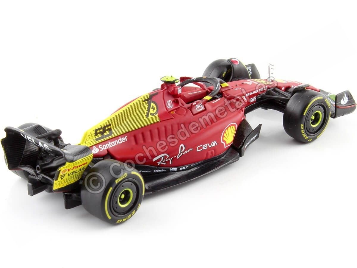 Bburago 18-36832 Ferrari F1-75, No.55, Scuderia Ferrari, Formula 1
